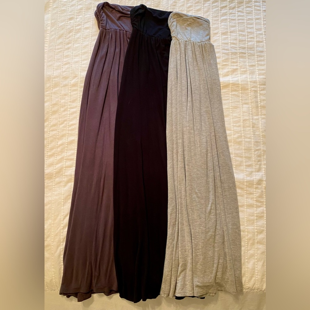 Set of 3 Super-Soft Maxi Skirts